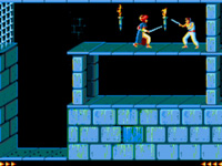 une photo d'Ã©cran de Prince Of Persia (Atari ST) sur Atari ST